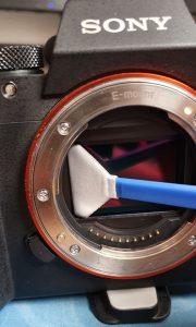 limpiar sensor camara