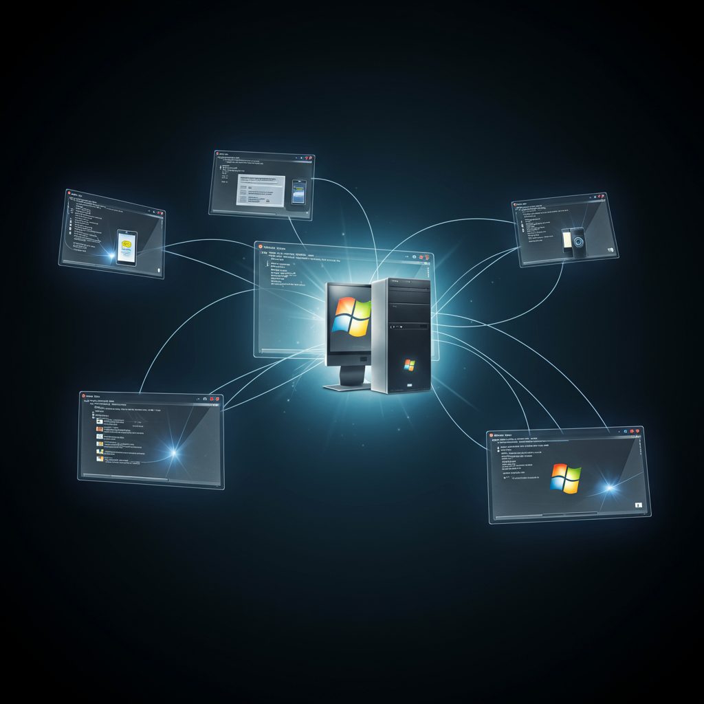 Multiples usuarios simultaneos por Escritorio Remoto en Windows 7 SP1 (RDP)