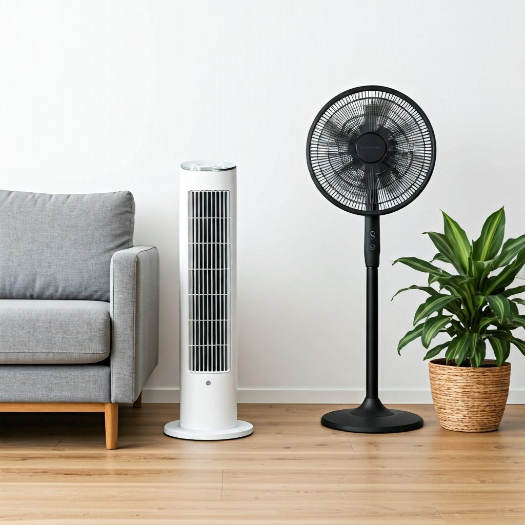 ¿Ventilador de Torre o de Pie? Descubre Cuál es Más Silencioso
