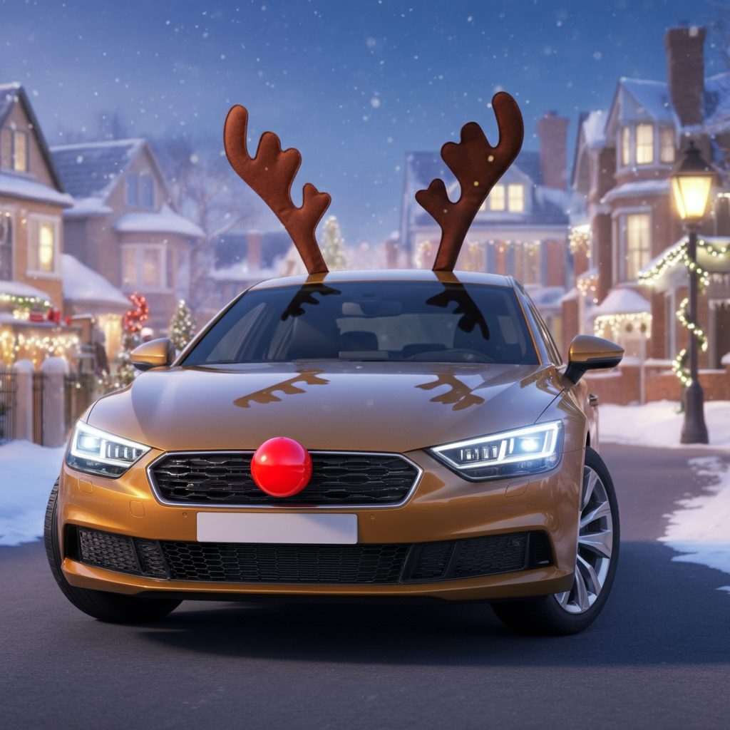 Cuernos de Reno en el Coche: ¿Moda Navideña Segura para 2025?