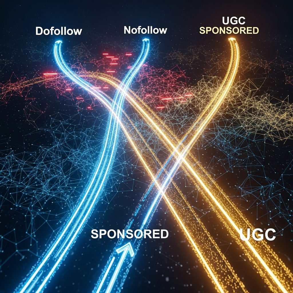 Enlaces Dofollow, Nofollow, Sponsored y UGC: La Guía Definitiva