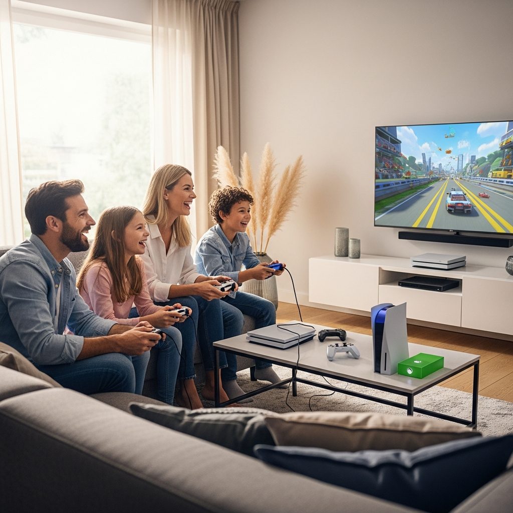 ¿Qué consola es mejor para jugar en familia? Switch vs PS5 vs Xbox