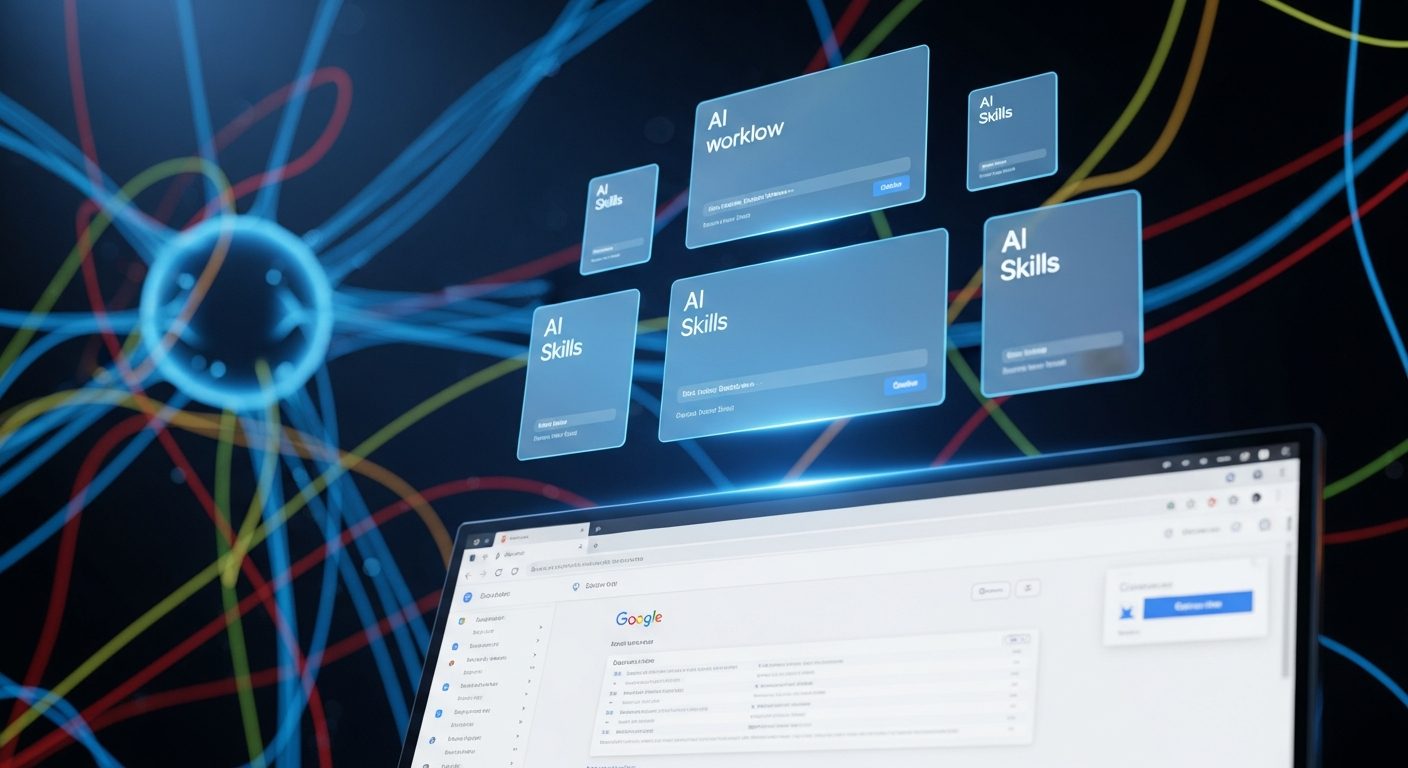 Cómo aprovechar las nuevas 'Skills' de Chrome para automatizar tareas repetitivas con IA