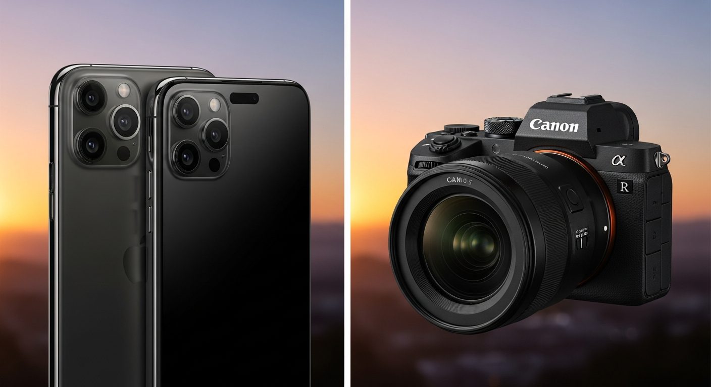 ¿Cámara de Móvil o Cámara Tradicional? ¿Cuál te conviene más?