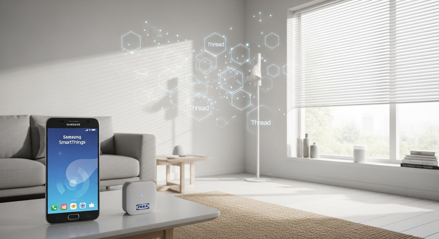 La promesa del hogar inteligente sin errores: Claves de la integración Matter-over-Thread entre Ikea y Samsung SmartThings
