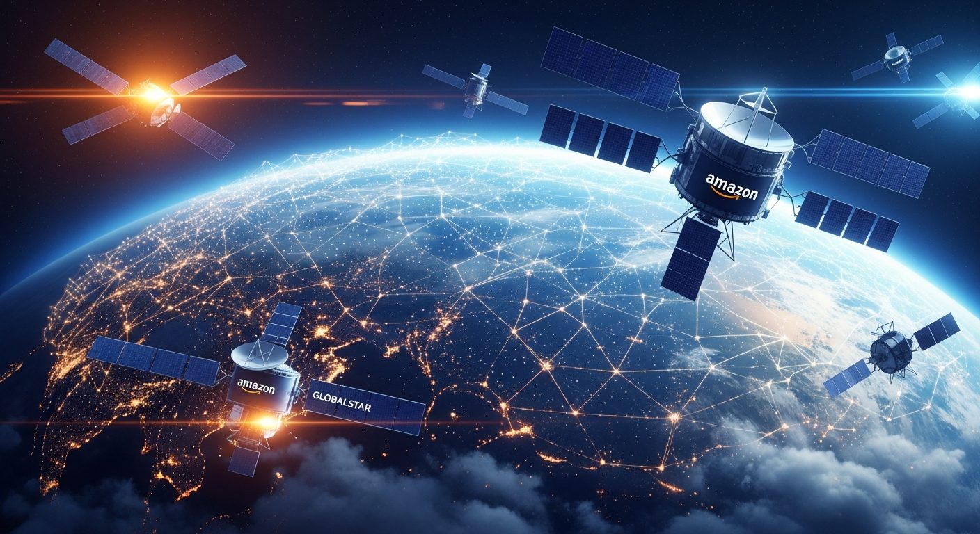 Amazon adquiere Globalstar: El movimiento maestro para potenciar Project Kuiper y desafiar a Starlink