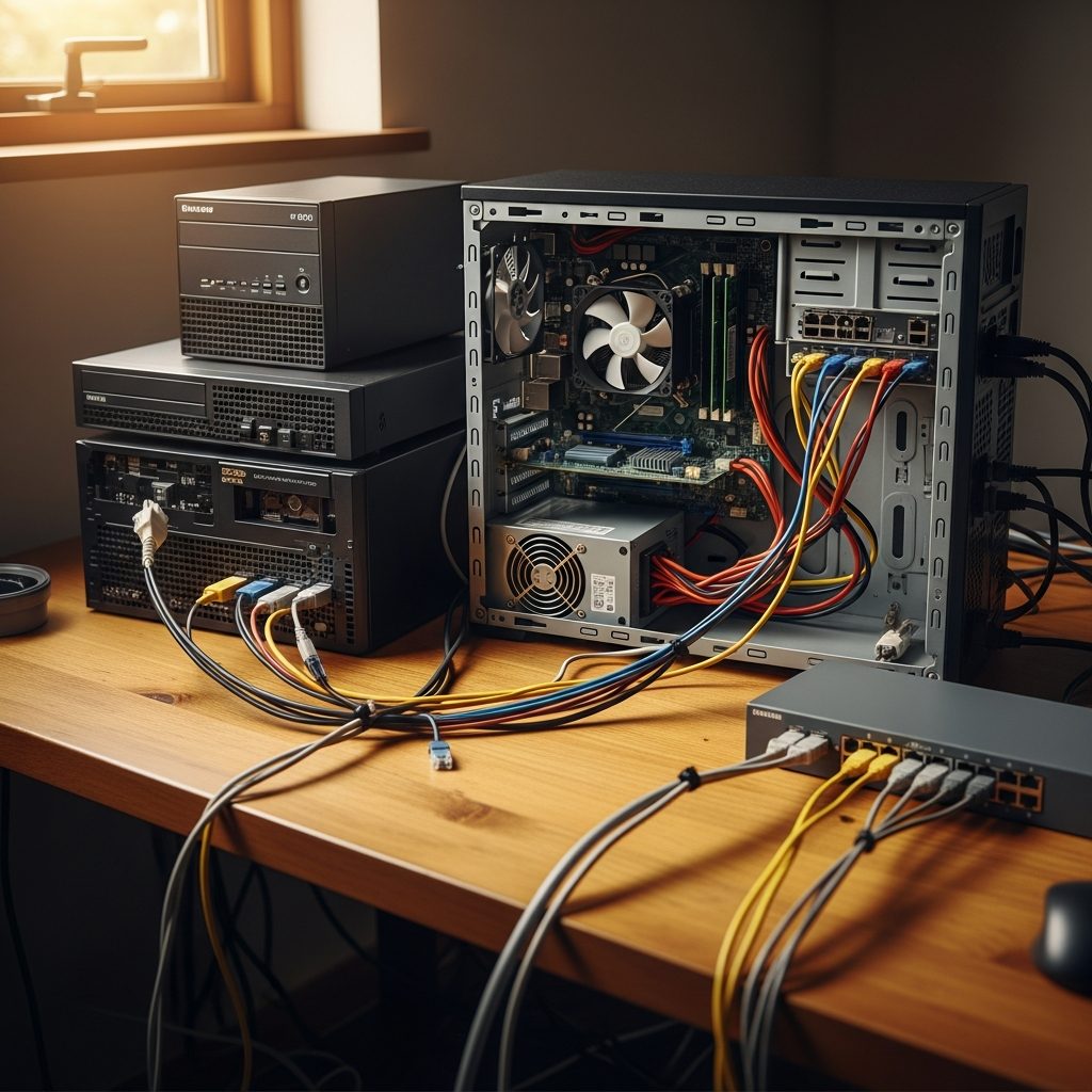 Errores montando un homelab: autopsia de mi primer setup