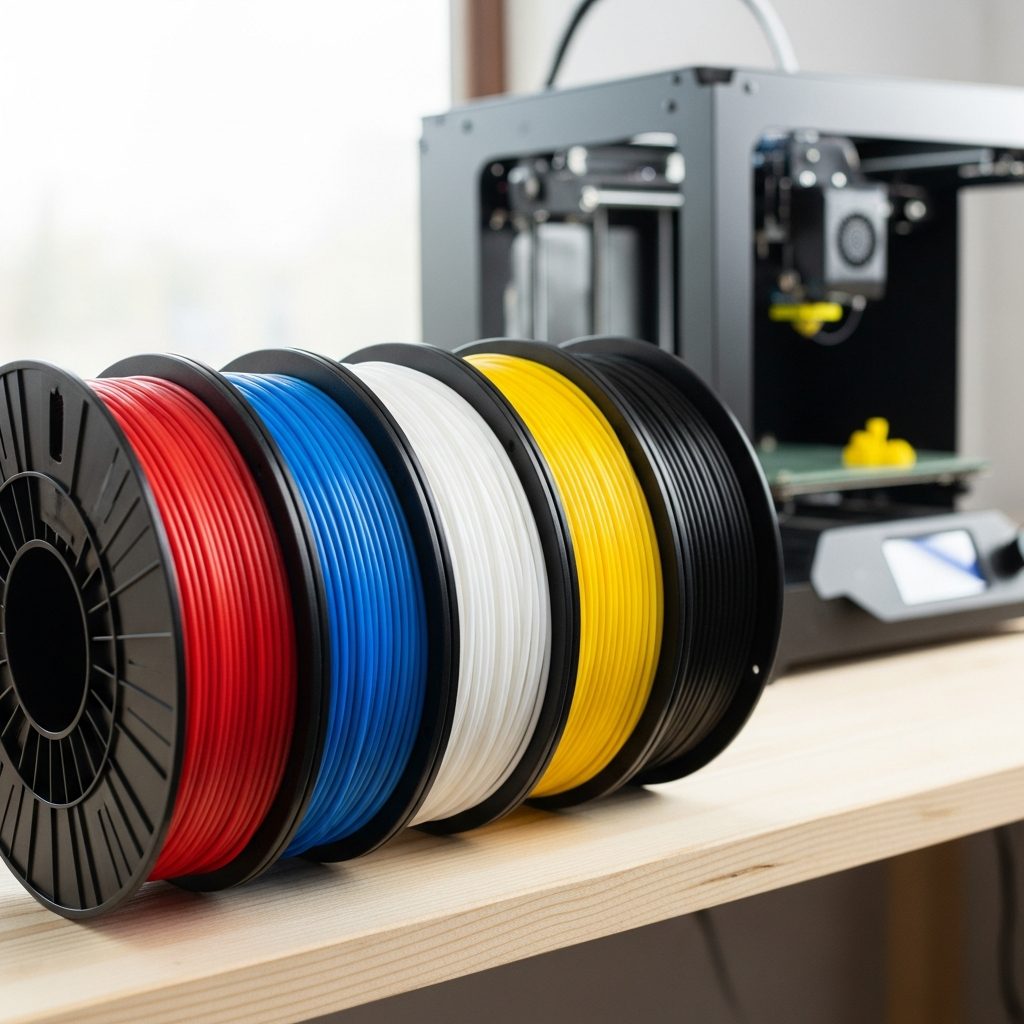 Filamento PLA y tipos de filamento para impresora 3D
