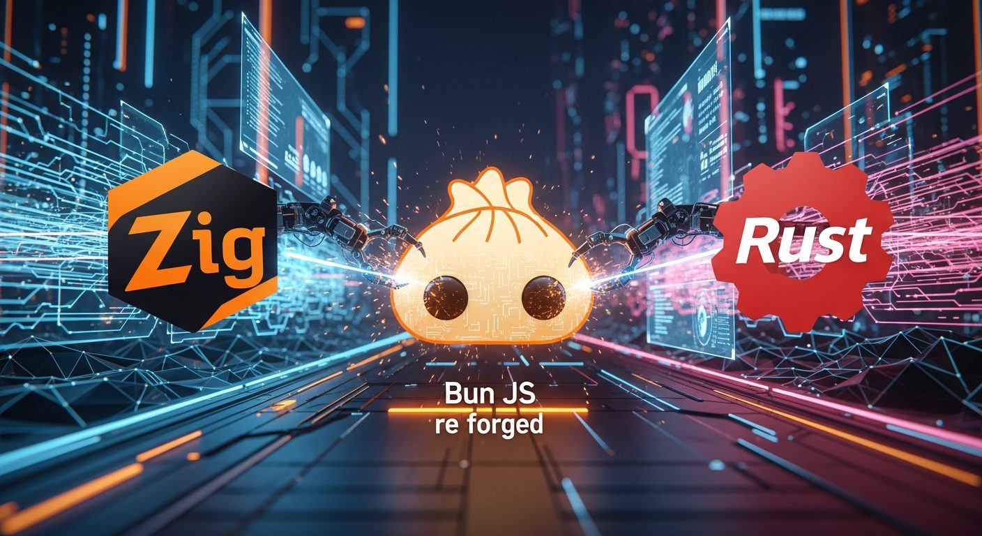 El cambio de Bun de Zig a Rust: ¿Por qué el runtime más rápido reinventa su motor?