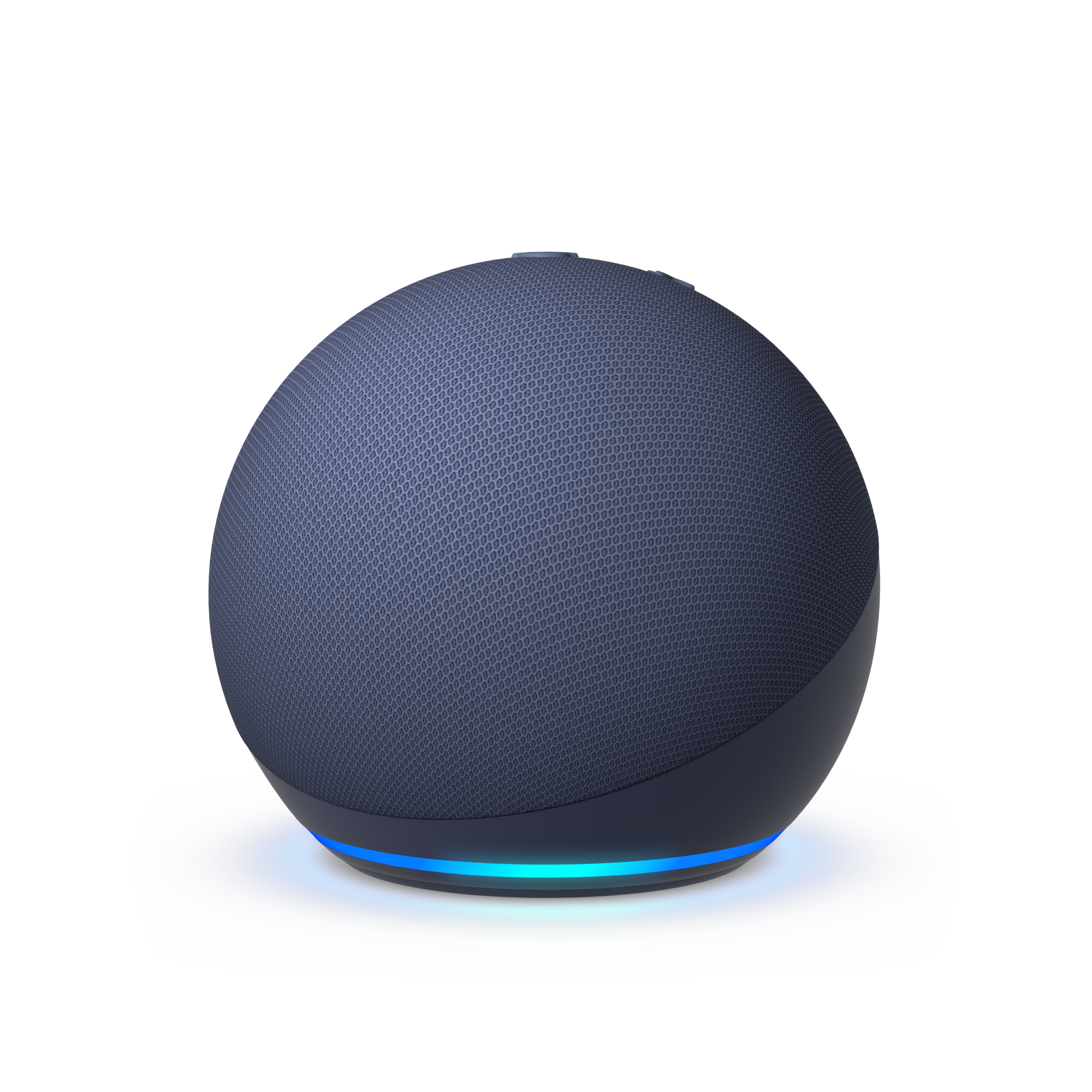 Echo Dot de quinta generación sin reloj, en color azul oscuro
