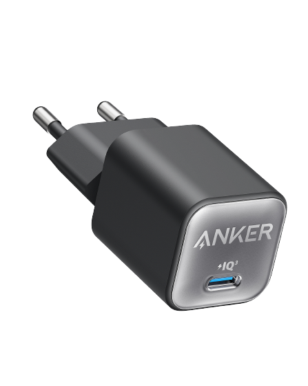 Anker 511 Nano 3 con enchufe europeo y puerto USB-C