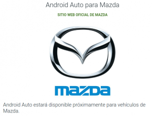 Mazda Android Auto